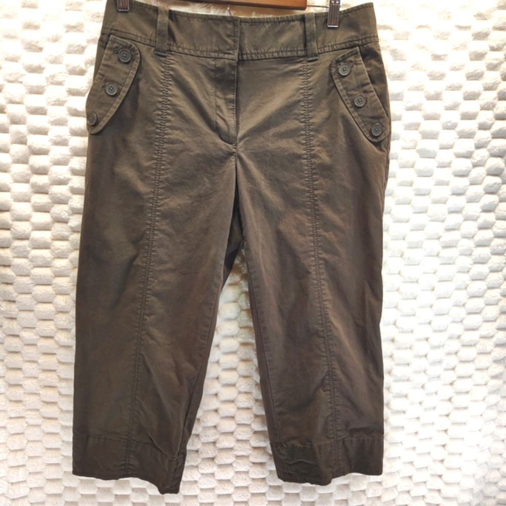 LOFT (Ann Taylor) Women's Chocolate Brown Capris Size 8